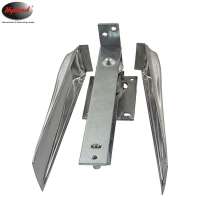 HYLAND OEM Bisagras de piso double action floor hinges SS stainless steel plate wooden door spring hinges Wooden door hinges