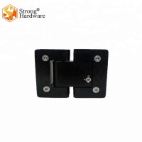 SH-180HA Automatic closing SS304 /Aluminum black color 180 degree shower door pivot hinge