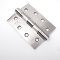 Door Hinges 3" Polished Chrome Steel Ball Bearing Butt Hinges