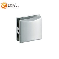 SH-45-01A Camber one hole zinc alloy glass shower door corner glass clips